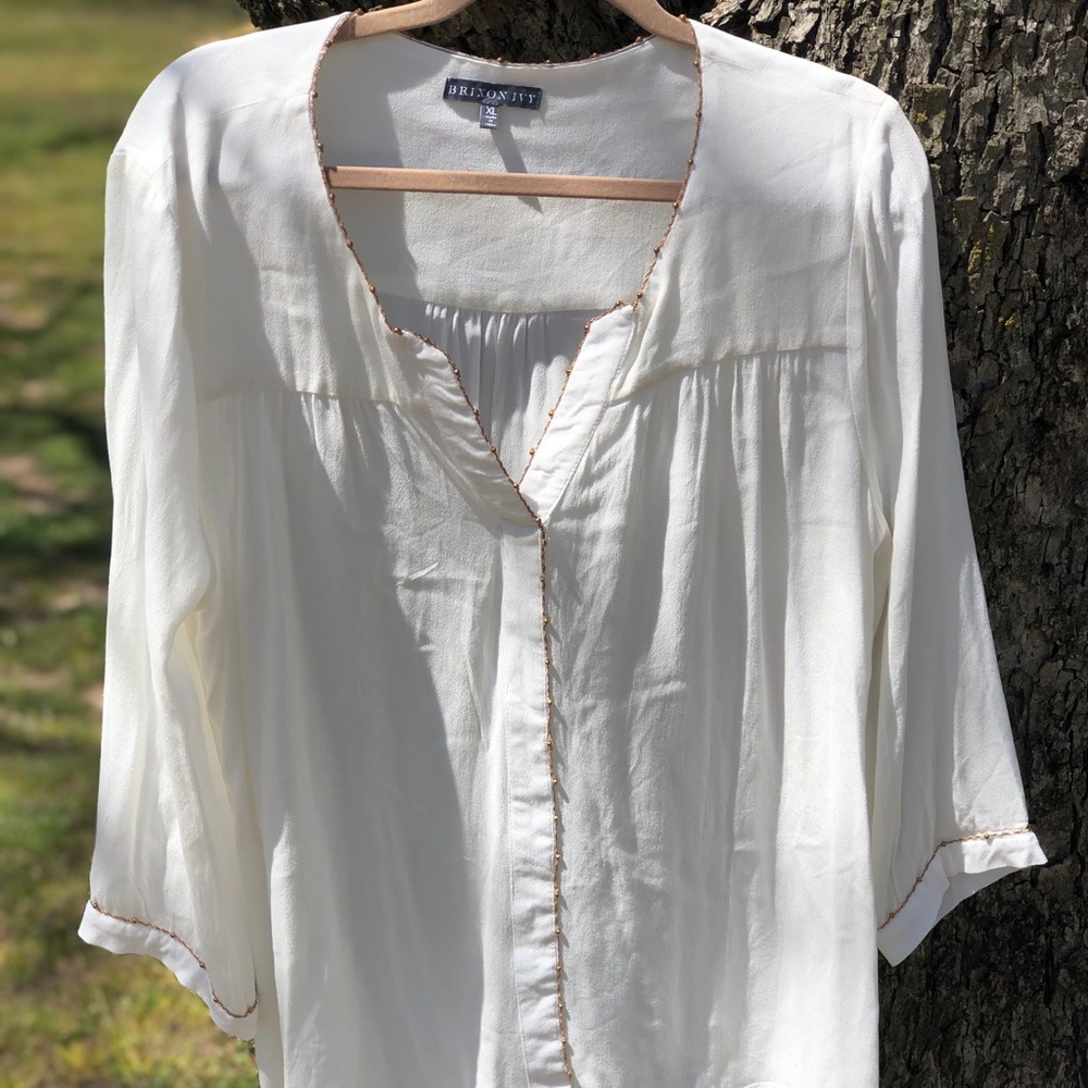 Brixon Ivy Classic White Blouse